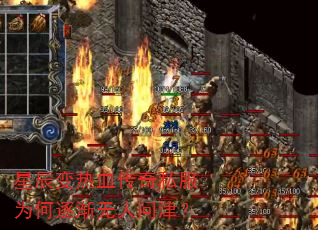 星辰变热血传奇私服为何逐渐无人问津? 星辰变热血传奇私服为何逐渐无人问津?