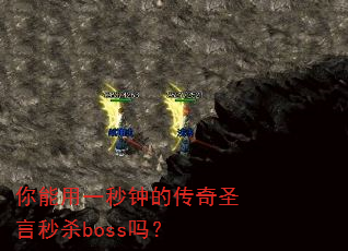 ������һ���ӵĴ���ʥ����ɱboss��