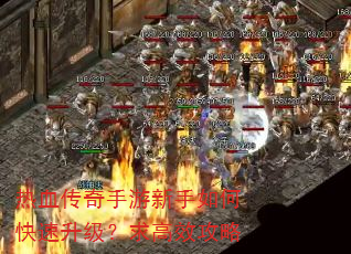 热血传奇手游新手如何快速升级?求高效攻略 热血传奇手游新手如何快速升级?求高效攻略