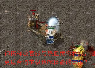 神佑释放官服与热血传奇私服,哪个更适合追求极致PK体验的玩家? 神佑释放官服与热血传奇私服,哪个更适合追求极致PK体验的玩家?