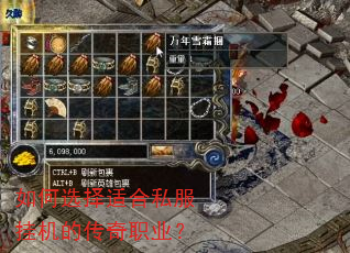 如何选择适合私服挂机的传奇职业? 如何选择适合私服挂机的传奇职业?