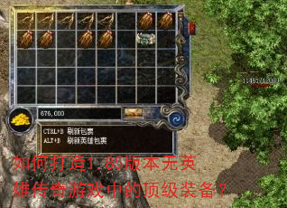 ��δ���1.85�汾��Ӣ�۴�����Ϸ�еĶ���װ����